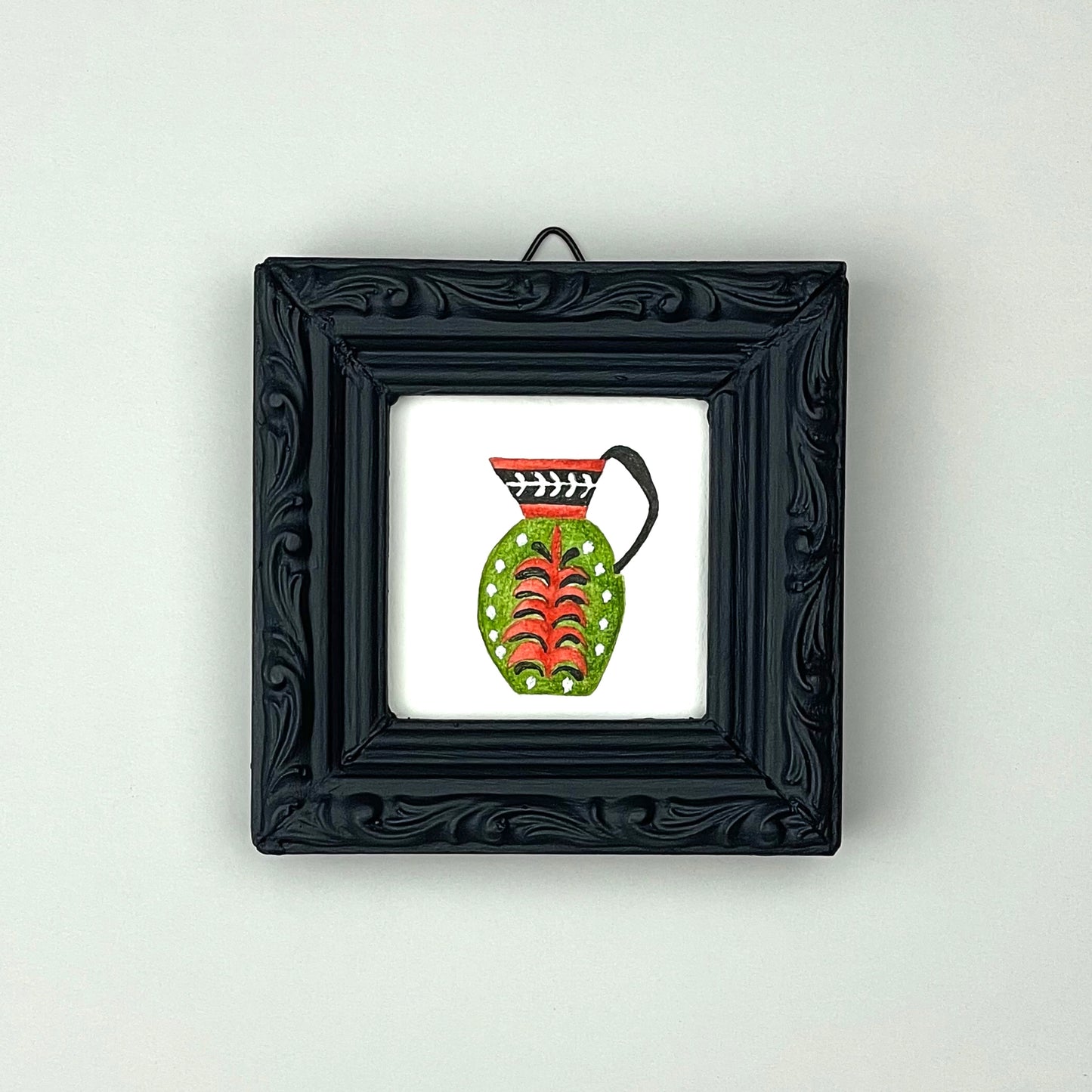 "FLORAL PITCHER" 2/8 INTO THE KITCHEN SERIES