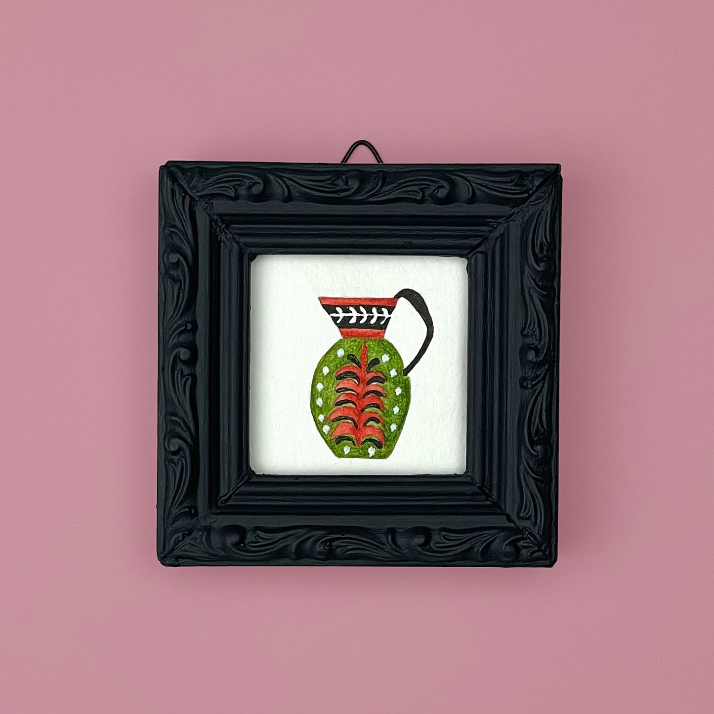 "FLORAL PITCHER" 2/8 INTO THE KITCHEN SERIES