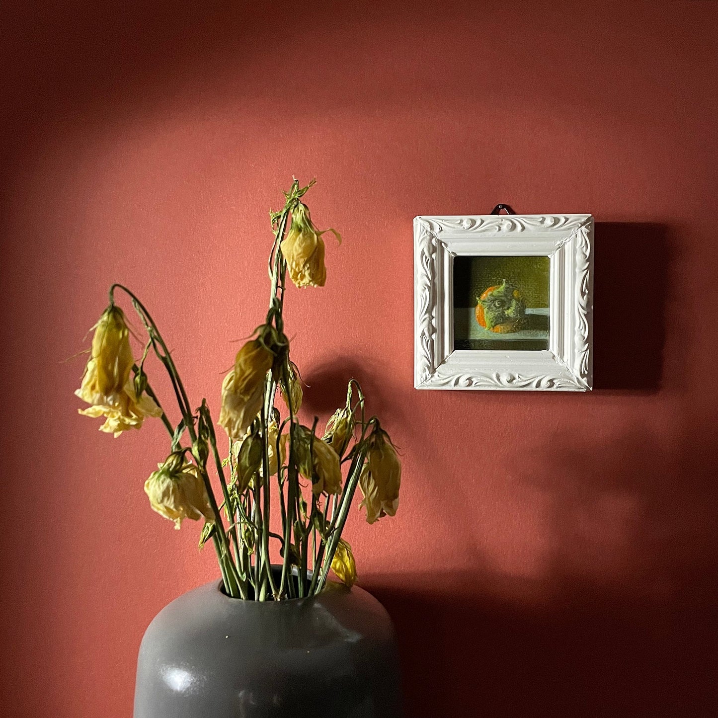 "ONE PERSIMMON" : MOODY FRUIT SERIES 1/6