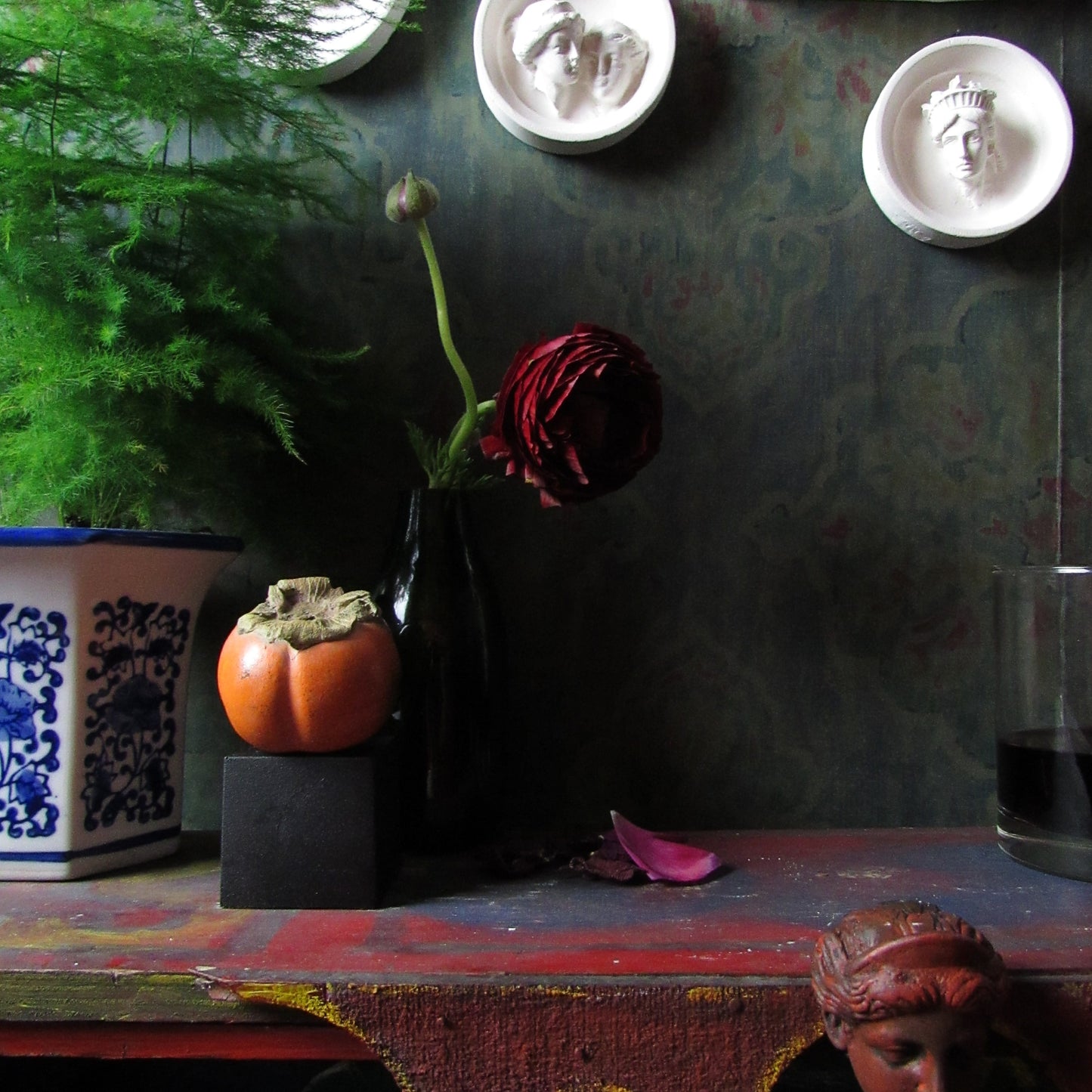 PERSIMMON "ELLE" PAINTED NATURAL