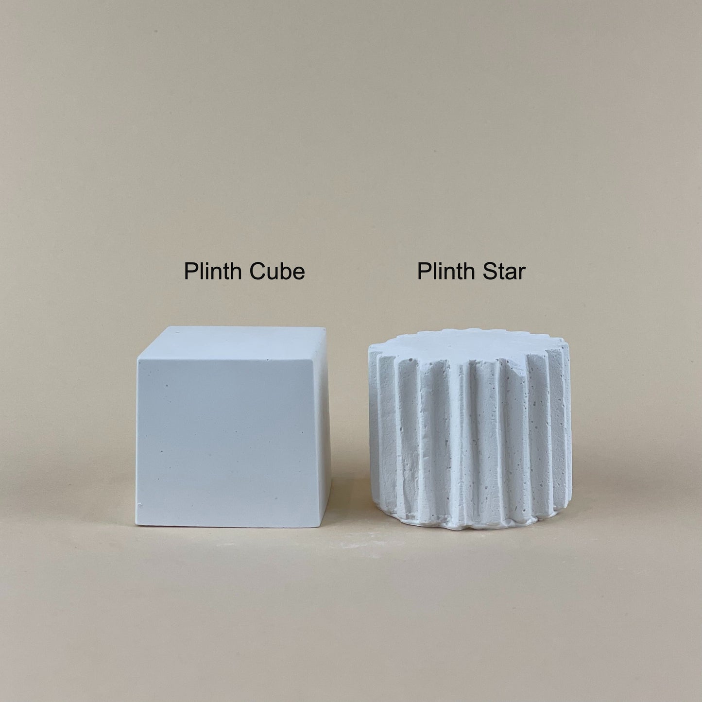 Small pedestal handmade for sculpture and home decor