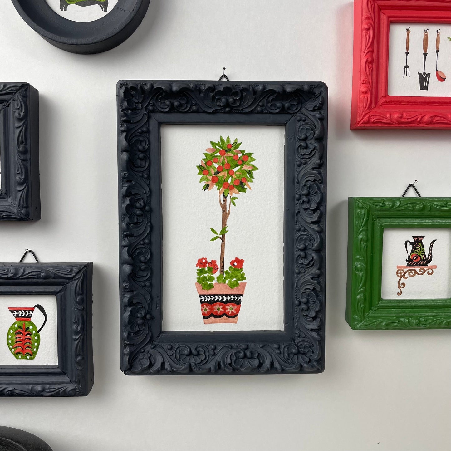 "POTTED FRUIT TREE" 6/8 INTO THE KITCHEN SERIES