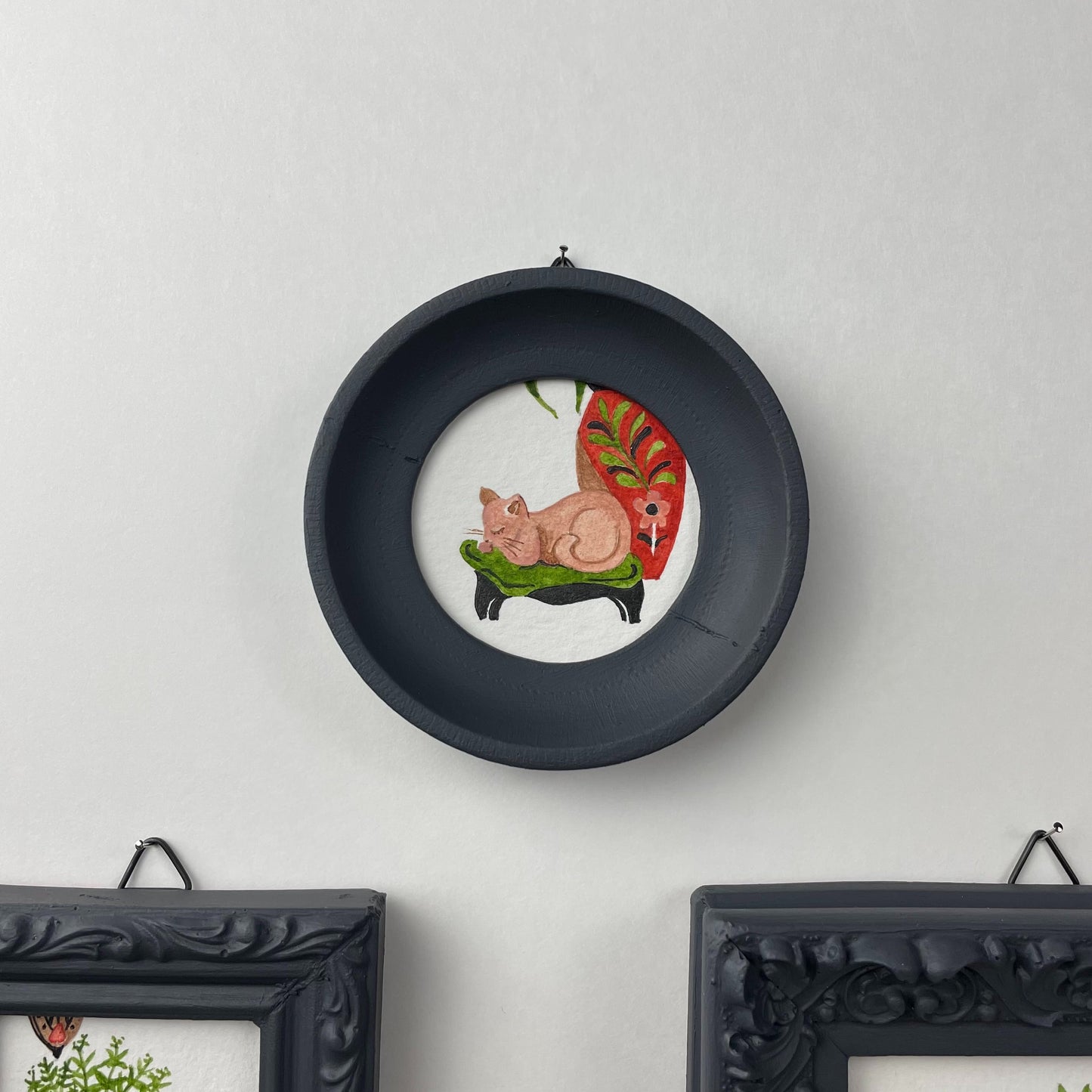 "SLEEPY CAT" 3/8 INTO THE KITCHEN SERIES