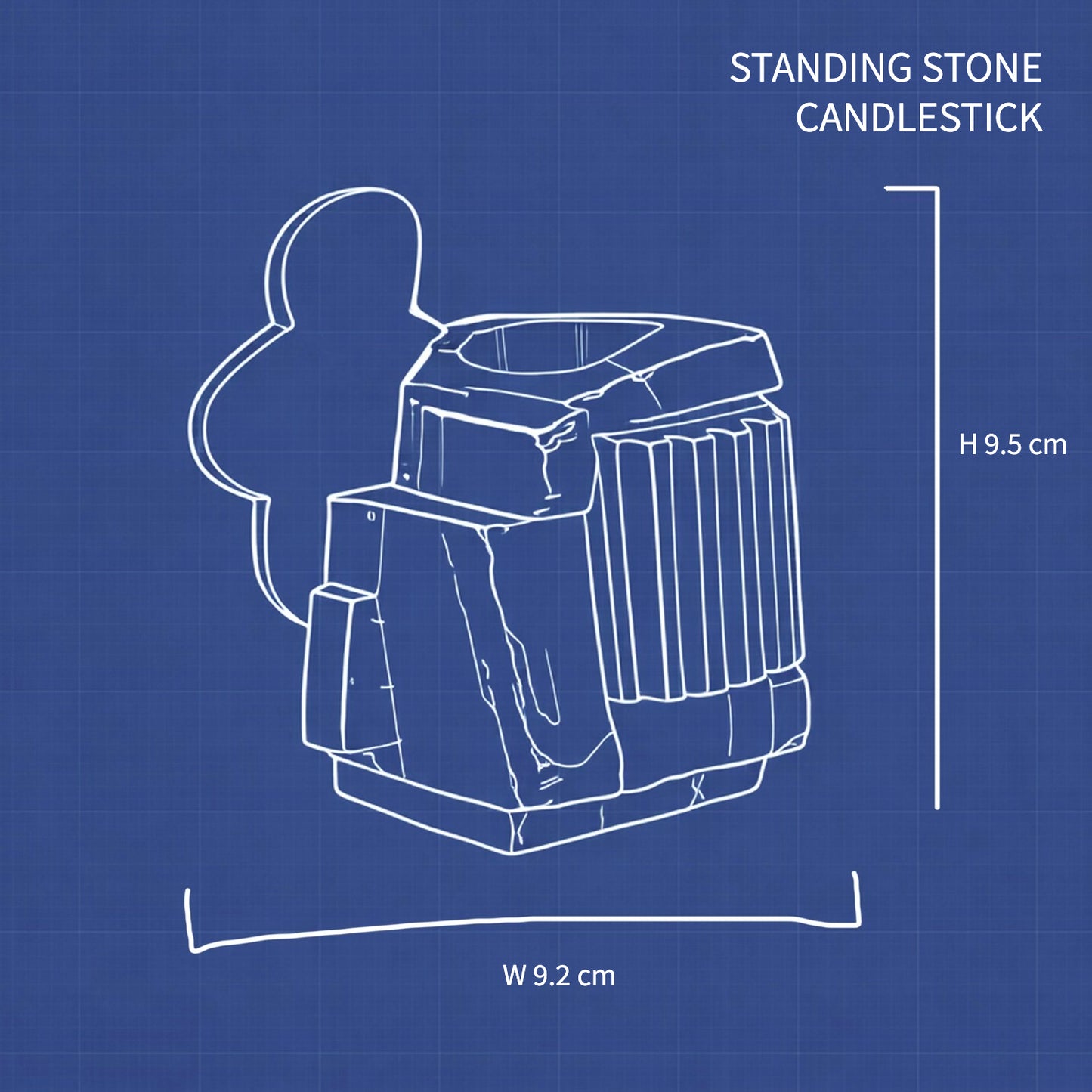 CANDLESTICK SET - LOBSTER RED