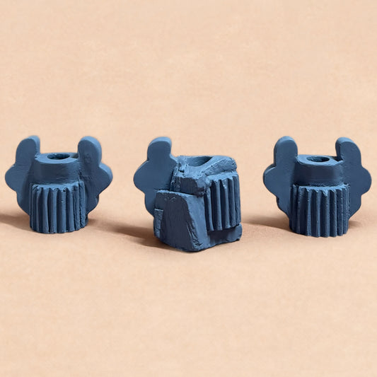 CANDLESTICK SET - CORNFLOWER BLUE