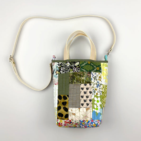 CITY BAG IN GARDEN PATCHWORK