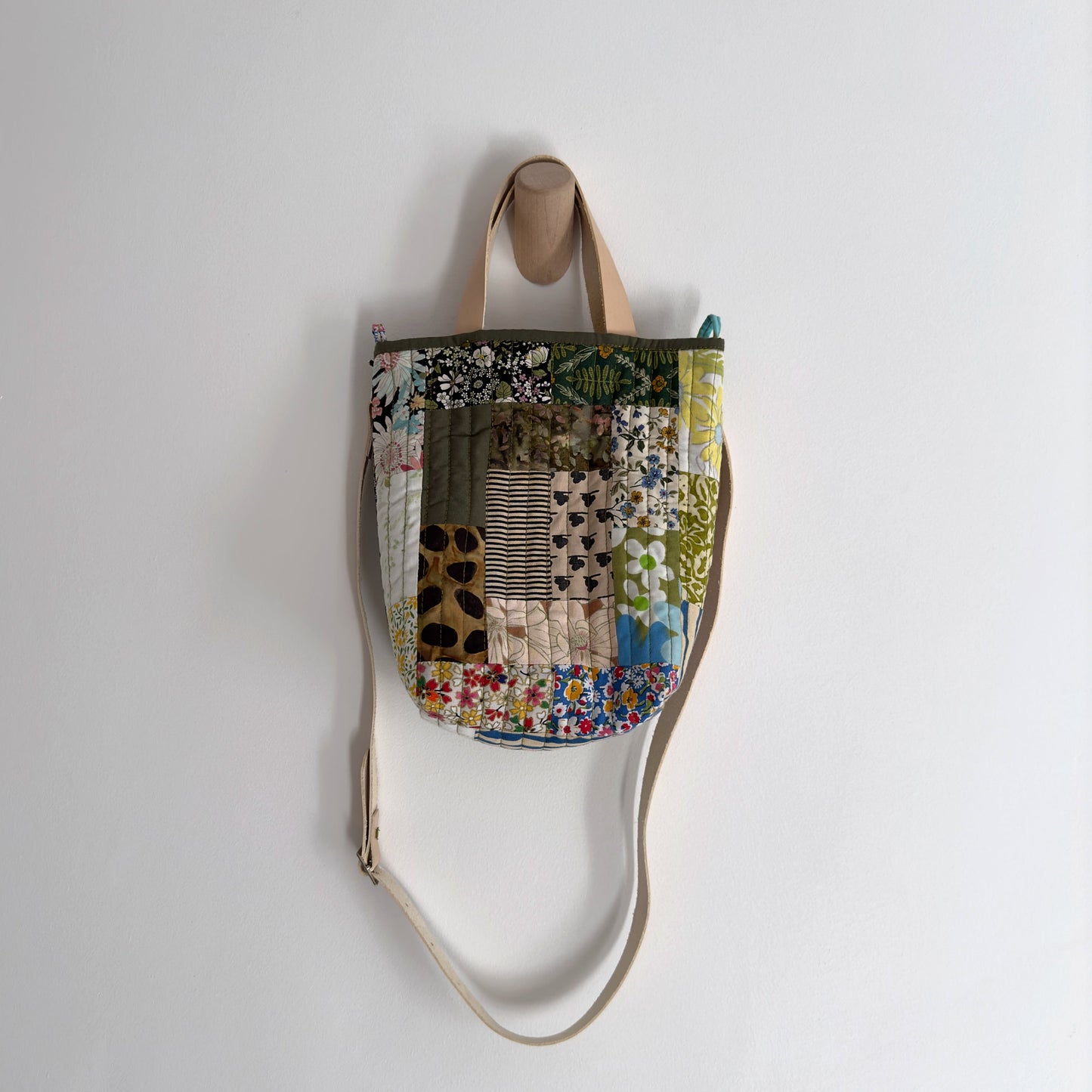 CITY BAG IN GARDEN PATCHWORK