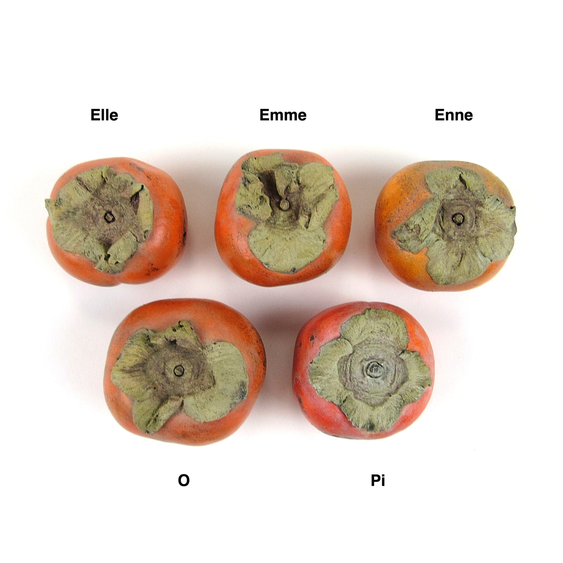 Options for hand painted persimmons 